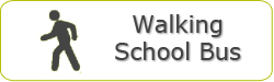 walking school bus logo